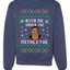 Kith Me Under The Mithletoe | Lisp Merry Ugly Christmas Sweater Unisex Crewneck Graphic Sweatshirt