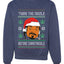 Snoop 'Twas The Nizzle Before Christmizzle Ugly Christmas Sweater Unisex Crewneck Graphic Sweatshirt