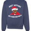 Ain't Nothin But a Christmas Party Funny 2pac Xmas Tupac Ugly Christmas Sweater Unisex Crewneck Graphic Sweatshirt