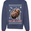 Out Like a Light Ugly Christmas Sweater Unisex Crewneck Graphic Sweatshirt