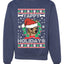 Yappy Holidays Christmas Unisex Crewneck Graphic Sweatshirt