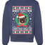 My Pugly Christmas Sweater Christmas Unisex Crewneck Graphic Sweatshirt