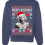 Merry Kissmas  Christmas Unisex Crewneck Graphic Sweatshirt
