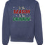 Tis' the Season To Be Drinkin' Christmas Unisex Crewneck Graphic Sweatshirt