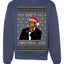 Chris Meme Award Show Wow Dude It Was A Christmas Joke Ugly Christmas Sweater Unisex Crewneck Graphic Sweatshirt