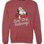 Santa Dont Stop Believing Merry Christmas Unisex Crewneck Graphic Sweatshirt