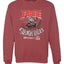 Free Sleigh Rides Warm Blankets & Hot Cocoa  Merry Christmas Unisex Crewneck Graphic Sweatshirt