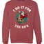 I Do It For The Ho's  Merry Christmas Unisex Crewneck Graphic Sweatshirt