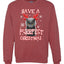 Have A Purrfect  Merry Christmas Unisex Crewneck Graphic Sweatshirt
