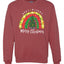 Merry Merry Christmas Best Wishes  Merry Christmas Unisex Crewneck Graphic Sweatshirt