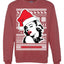 Merry Kissmas Marilyn Monroe Merry Ugly Christmas Sweater Unisex Crewneck Graphic Sweatshirt