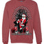 Christmas is Coming GOT Iron Throne Merry Ugly Christmas Sweater Unisex Crewneck Graphic Sweatshirt