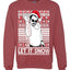 Salt Bae Christmas Ugly Christmas Sweater Unisex Crewneck Sweatshirt