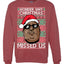 Funny Biggie Wonder Why Christmas Missed Us Ugly Christmas Sweater Unisex Crewneck Graphic Sweatshirt