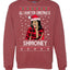 All I Want For Christmas Is Shmoney White  Ugly Christmas Sweater Unisex Crewneck Graphic Sweatshirt