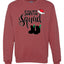 Santa Squad Xmas Hat Boots Merry Christmas Unisex Crewneck Graphic Sweatshirt