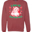 I Do it for the Hos Xmas Merry Christmas Unisex Crewneck Graphic Sweatshirt