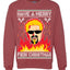 Have A Merry Fieri Christmas  Ugly Christmas Sweater Unisex Crewneck Graphic Sweatshirt