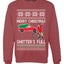 Cousin Eddie Merry Christmas Shitter's Full Ugly Christmas Sweater Unisex Crewneck Sweatshirt
