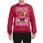 Biggie Wonder Why Christmas Missed Us King On A Throne Ugly Christmas Sweater Unisex Crewneck Graphic Sweatshirt