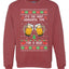 It's The Most Wonderful Time for a Beer Merry Ugly Christmas Sweater Unisex Crewneck Graphic Sweatshirt