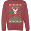 Have A Holly Jolly Christmas Merry Ugly Christmas Sweater Unisex Crewneck Graphic Sweatshirt