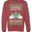 Merry Christmas Bitches Merry Ugly Christmas Sweater Unisex Crewneck Graphic Sweatshirt