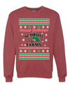 Happy Holidays from Schrute Farms Christmas Ugly Christmas Sweater Unisex Crewneck Graphic Sweatshirt