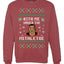 Kith Me Under The Mithletoe | Lisp Merry Ugly Christmas Sweater Unisex Crewneck Graphic Sweatshirt