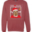 Home Malone White Ugly Christmas Sweater Unisex Crewneck Sweatshirt