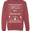 All I Want for Christmas is You Merry Ugly Christmas Sweater Unisex Crewneck Graphic Sweatshirt