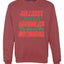 Jolliest Bunch of Assholes Nuthouse Merry Christmas Vacation Merry Christmas Unisex Crewneck Graphic Sweatshirt