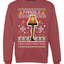 Fragile Leg Lamp Christmas Story Funny Xmas Merry Ugly Christmas Sweater Unisex Crewneck Graphic Sweatshirt