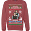 Prestige Worldwide Boats N' Hoes Step Brothers  Ugly Christmas Sweater Unisex Crewneck Graphic Sweatshirt