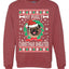 My Pugly Christmas Sweater Christmas Unisex Crewneck Graphic Sweatshirt