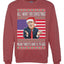 Mean Tweets and $1.79 Gas Merry Ugly Christmas Sweater Unisex Crewneck Graphic Sweatshirt