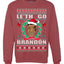 Le'th Go Brandon  Ugly Christmas Sweater Unisex Crewneck Graphic Sweatshirt