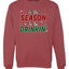 Tis' the Season To Be Drinkin' Christmas Unisex Crewneck Graphic Sweatshirt