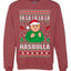Fa lalala Hasbula Ugly Christmas Sweater Unisex Crewneck Sweatshirt