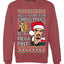 Johnny Depp All I Want For Christmas is a Mega Pint Ugly Christmas Sweater Unisex Crewneck Graphic Sweatshirt