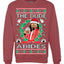 The Dude Abides Christmas Ugly Christmas Sweater Unisex Crewneck Graphic Sweatshirt