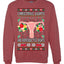 Christmas Lights & Reproductive Rights Ugly Christmas Sweater Unisex Crewneck Graphic Sweatshirt