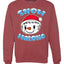 Snow Malone Snowman Face Tatoo Funny Parody Ugly Christmas Sweater Unisex Crewneck Graphic Sweatshirt