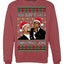 Will Slap Chris Meme Award Show Christmas Wife Joke  Ugly Christmas Sweater Unisex Crewneck Graphic Sweatshirt