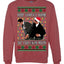 Will Slapping Chris Wife Joke Award Show Meme Parody Clean Ugly Christmas Sweater Unisex Crewneck Graphic Sweatshirt