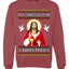 Put Christ Back In Christmas Ugly Christmas Sweater Unisex Crewneck Sweatshirt
