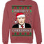 Merry Creedmas Office Humor TV Ugly Christmas Sweater Unisex Crewneck Sweatshirt