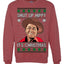 Shut Up Hippy It's Christmas Ugly Christmas Sweater Unisex Crewneck Sweatshirt