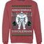 Abdominal Swoleman Fitness Yeti Ugly Christmas Sweater Unisex Crewneck Sweatshirt