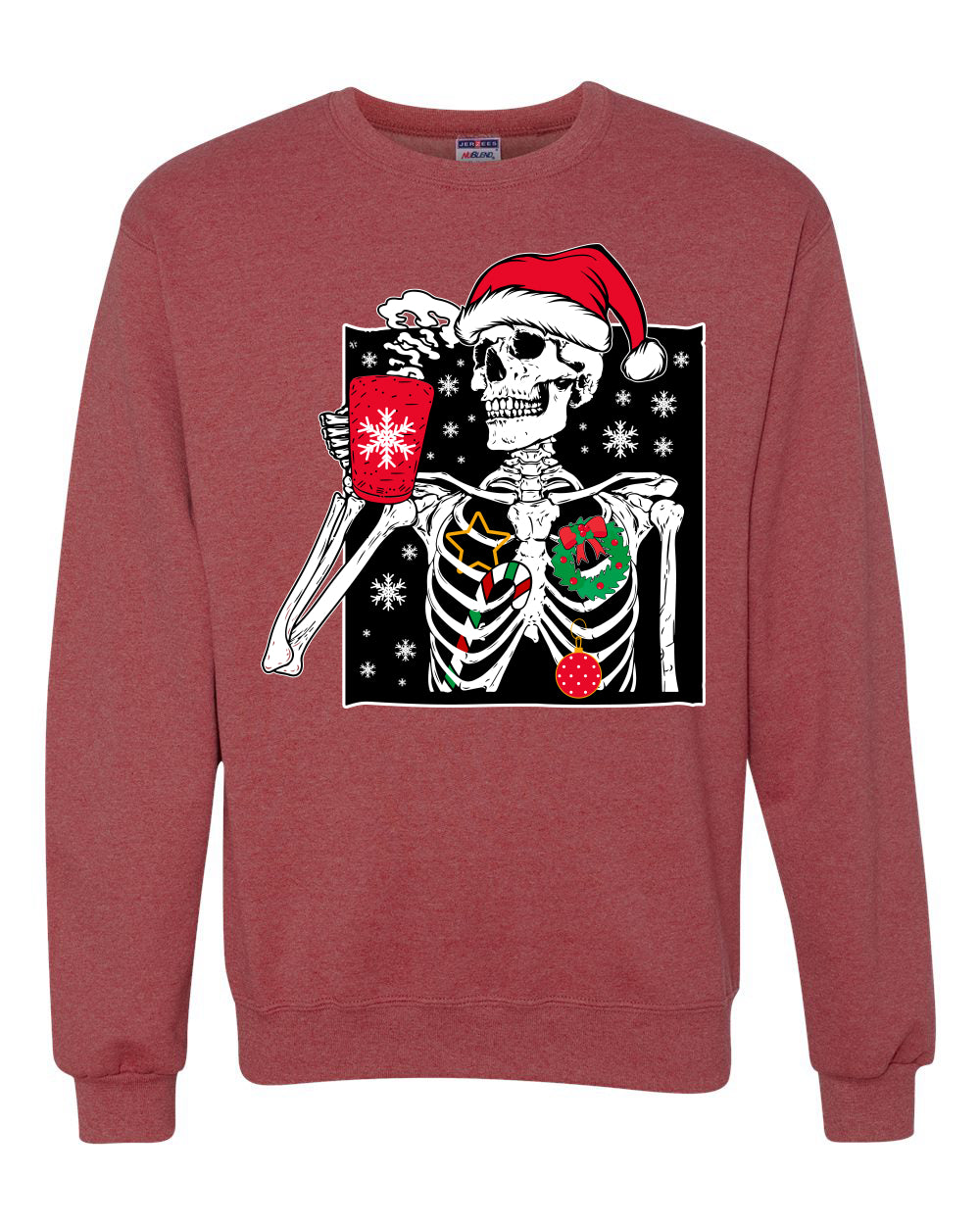 When You're Dead Inside But It's Christmas Christmas Unisex Crewneck Sweatshirt
